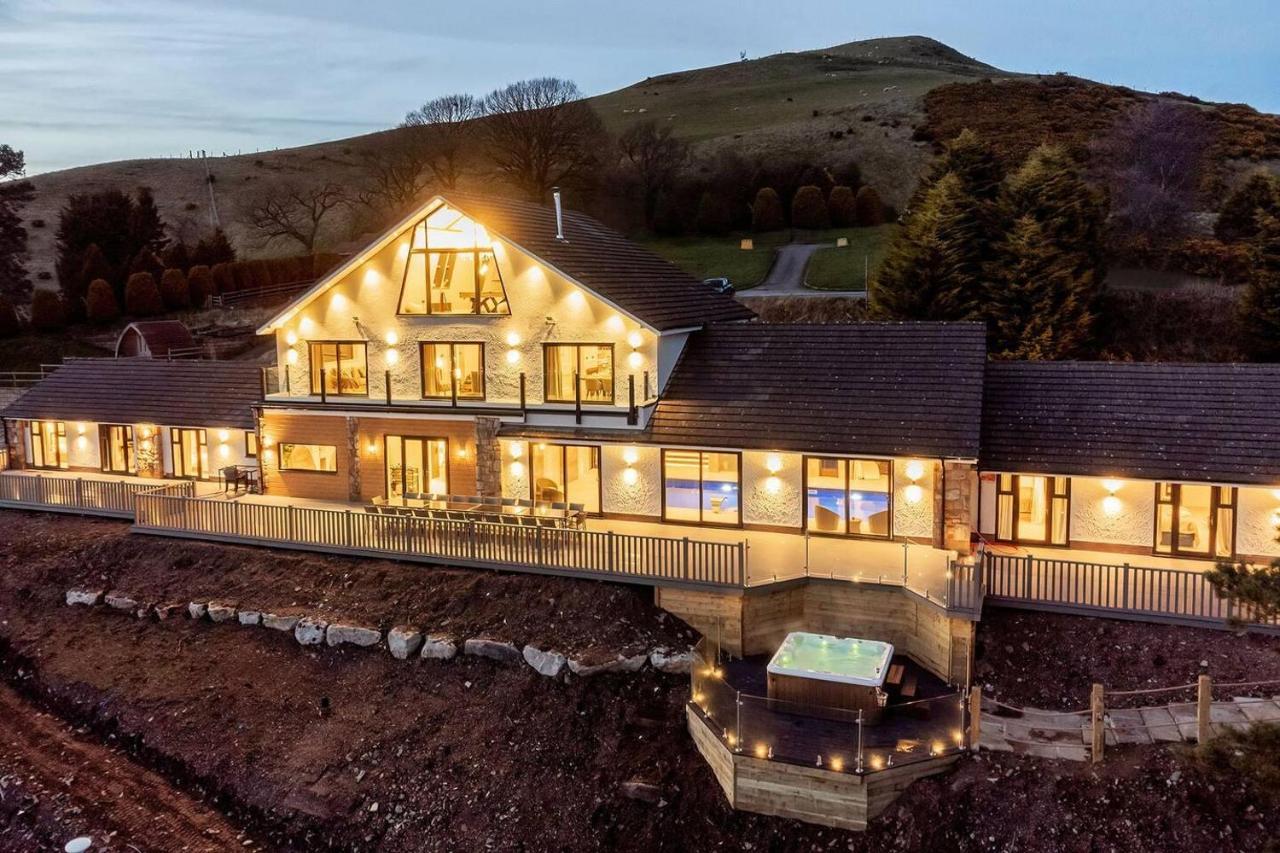 Clwyd Gate Manor Pool Sauna Hottub Cave Wales Ruthin Bagian luar foto