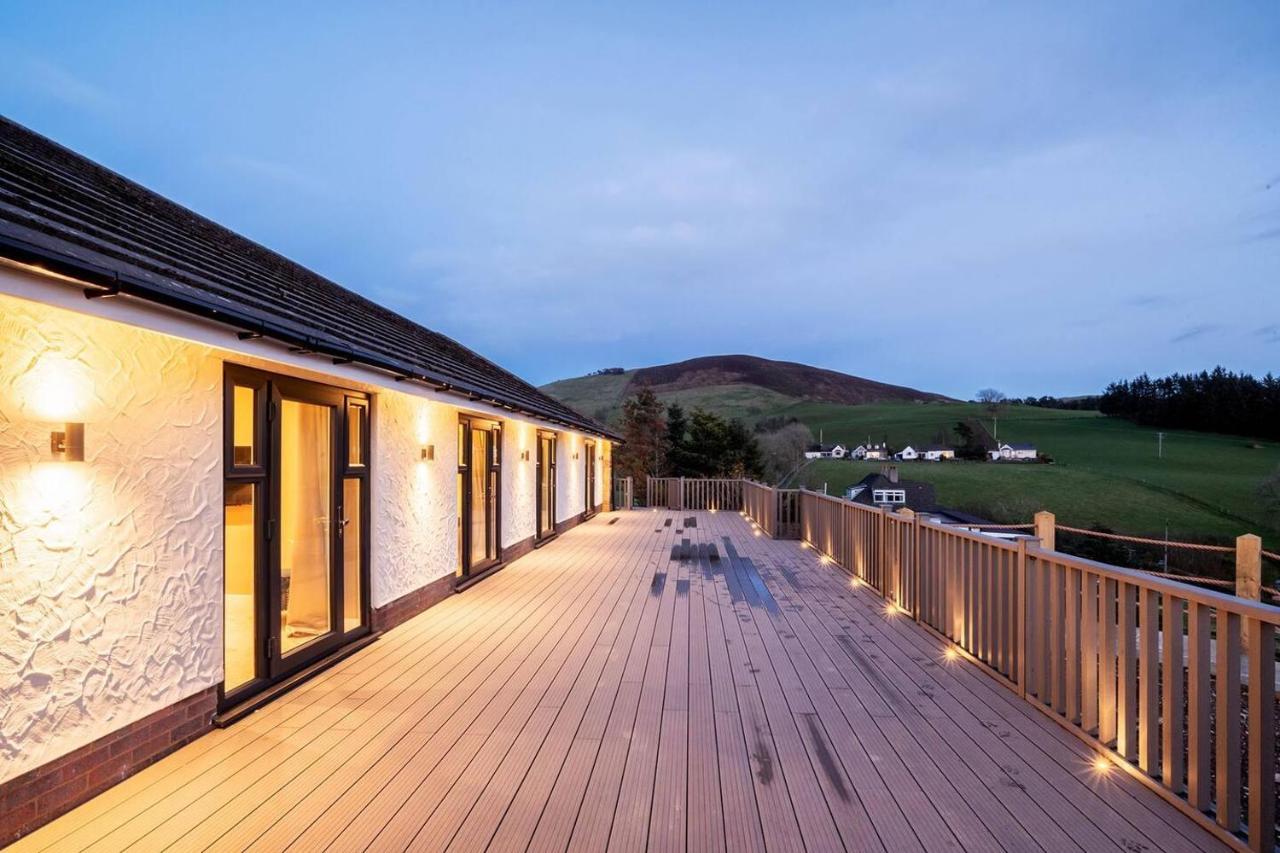 Clwyd Gate Manor Pool Sauna Hottub Cave Wales Ruthin Bagian luar foto